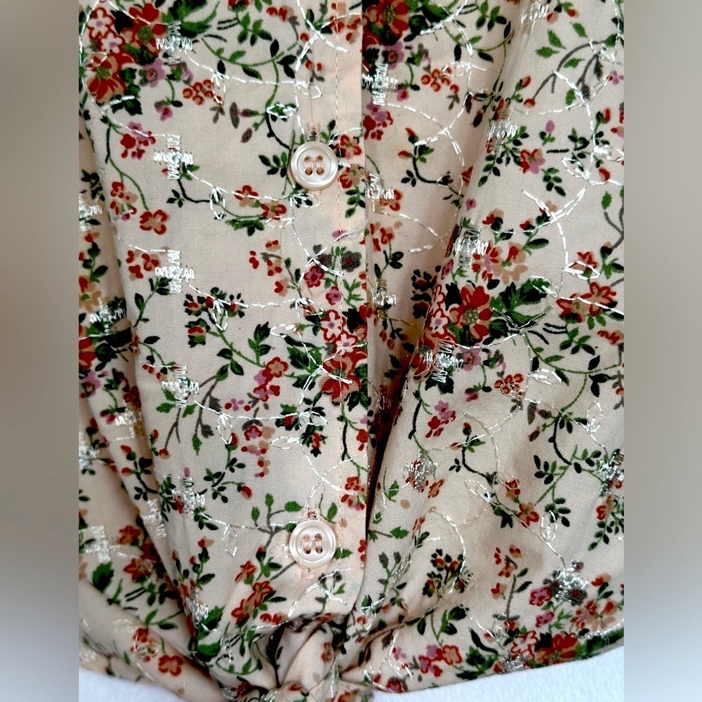 #7) Casey & Max 100% Cotton  button down shirt with short sleeve